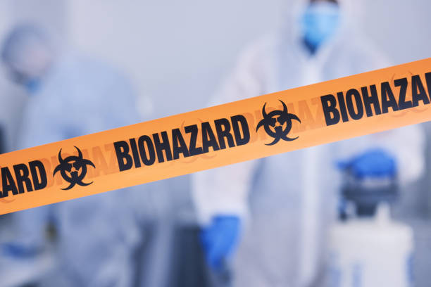 Professional Biohazard technician working in Morrow, GA